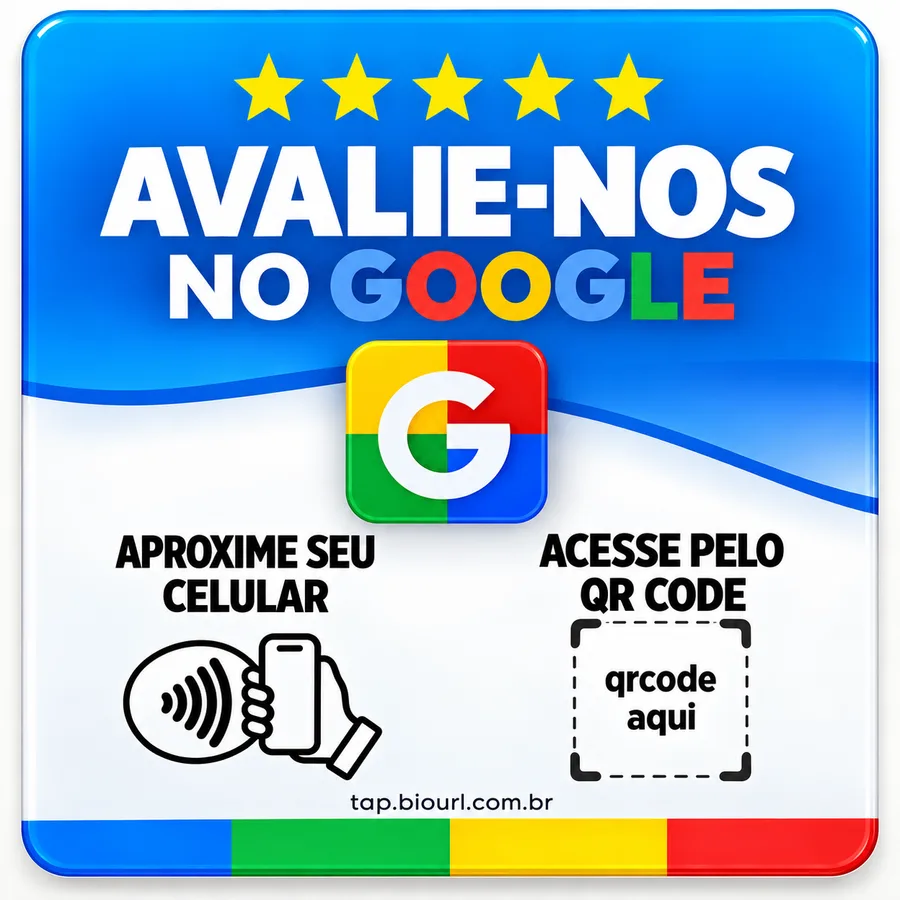 Placa Branca Autocolante 10x10 - Modelo 2